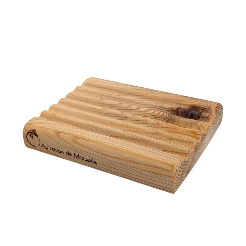 PORTESAVON-4_Porte-savon-cedre-4po-cedar-soap-dish-4 Porte-savon en cèdre 4 po signé Au Savon de Marseille