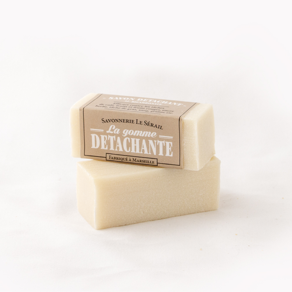 S80BIC_Barre-detachante-savon-Marseille-bicarbonate-stain-remover-bar-soap-80g-Serail Barre détachante au savon de Marseille, enrichi de bicarbonate de soude