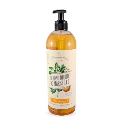 Marseille liquid soap 750ml - Orange blossom