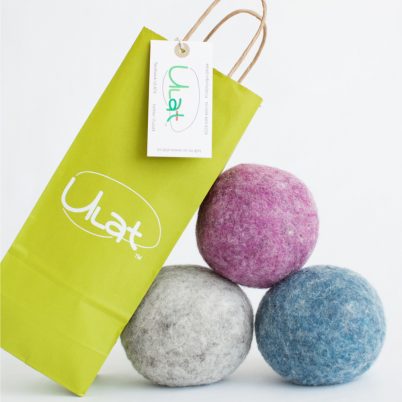 Ensemble de 3 Balles de séchage Ulat Coloré