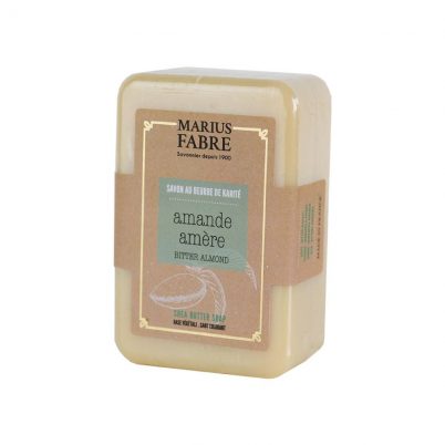Barre de Savon de Marseille au beurre de karité 250g - Amande amère