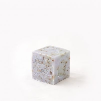 Cube de savon de Marseille 150g - Fleurs de lavande broyées