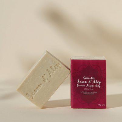 Savon d'Alep Prestige Rose de Damas et Oud 100g
