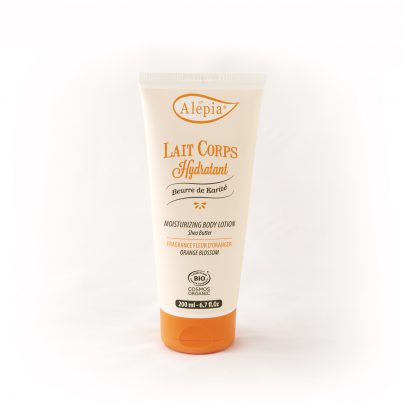 Lait de corps au beurre de Karité 200g - Fleur d'oranger