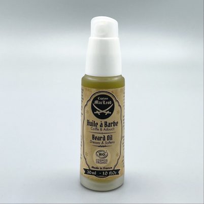 Huile à barbe Bio 30ml - Captain Mc Leod