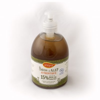 Savon d'Alep Liquide Authentique 500ml - 15%
