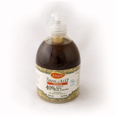 Savon d'Alep Liquide Premium Bio 500ml - 40%
