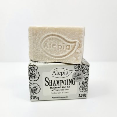 Barre de shampoing Naturel à l'huile d'Olive 85g