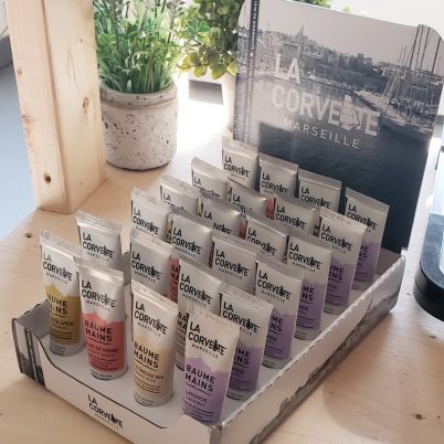 Présentoir Baume mains 4x-6 tubes de 30ml