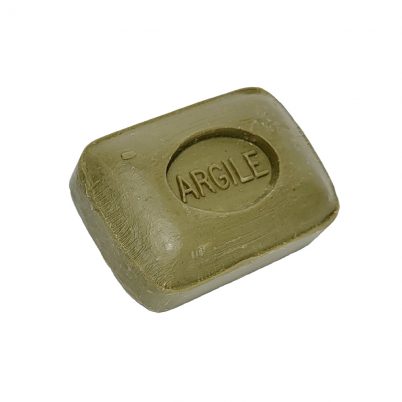Barre de savon de Marseille 100g - Argile verte