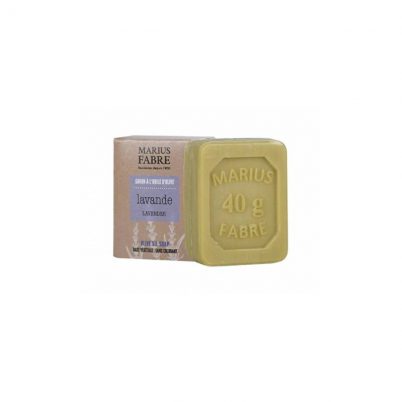 Mini Savon de Marseille à l'huile d'olive 40g - Lavande
