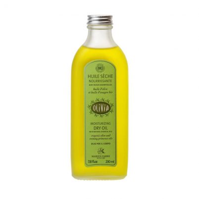 Organic dry oil, with olive & evening primrose oils  - Olivia