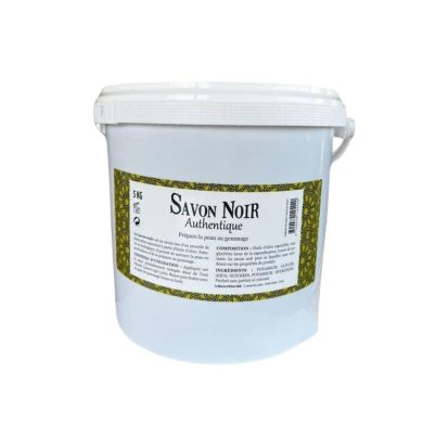 Savon Noir Authentique pour Gommage - Sceau 5kg