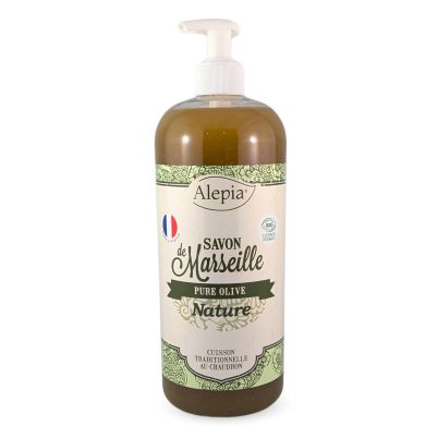 Savon de Marseille Liquide Bio Pure Olive Nature - 1 L