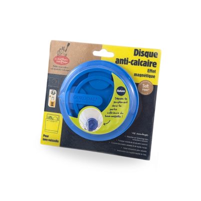 Anti-limescale disc for dishwashers