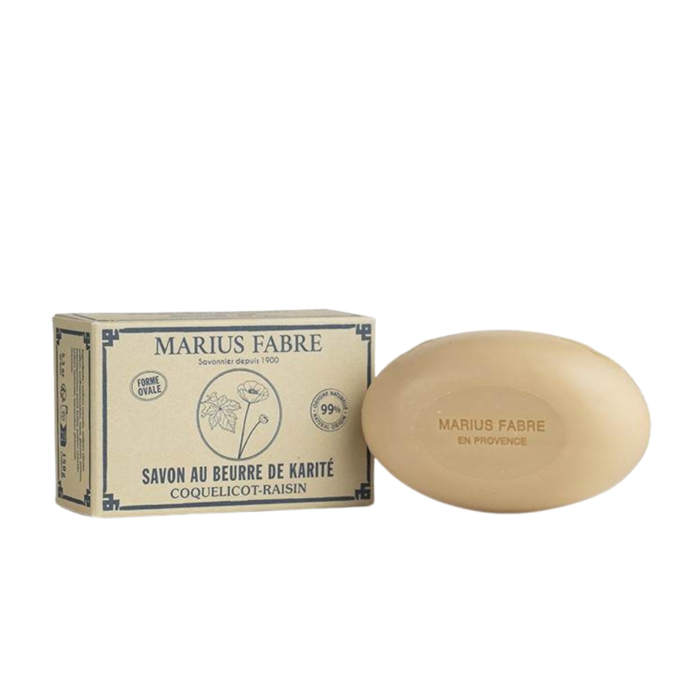 M-N150CRSP_Savon-beurre-karité-shea-butter-soap-coquelicot-raisin-poppy-grape-150g-Marius-Fabre-1