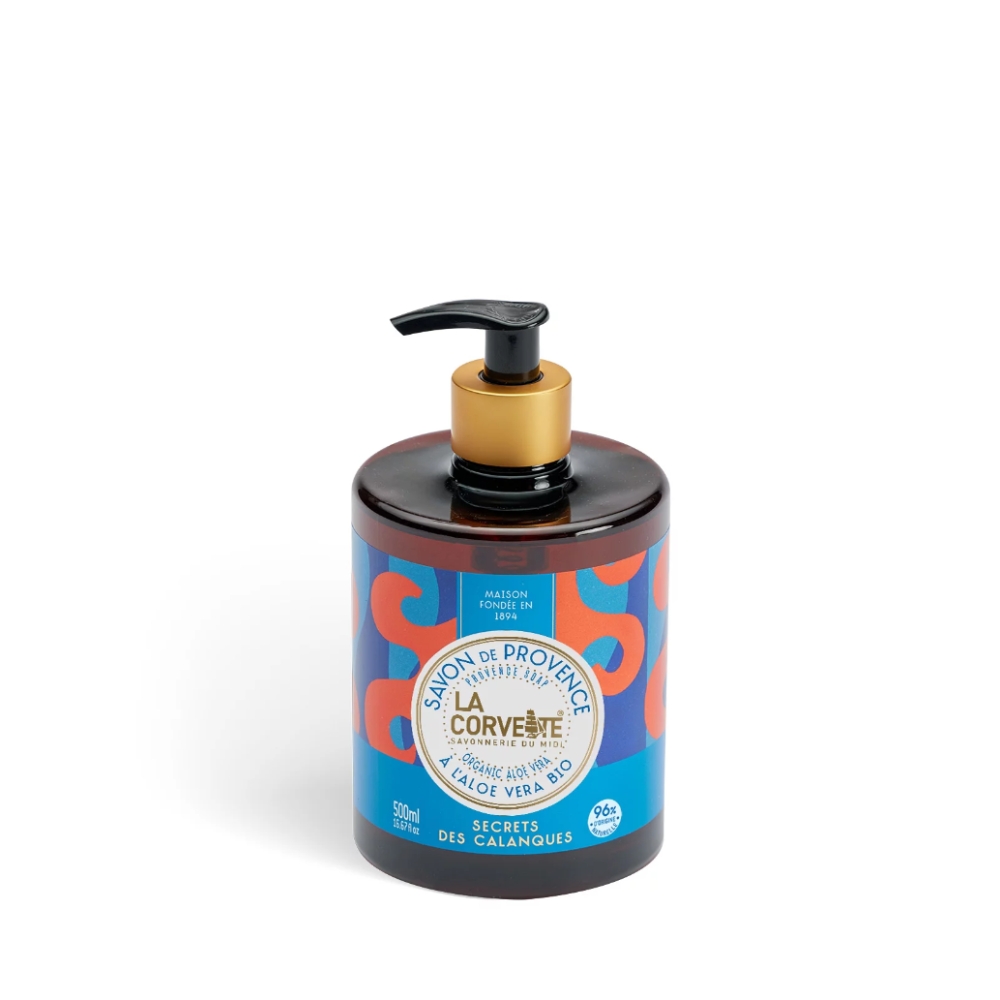 CL500-CAL_Savon-mains-liquide-provence-bio-organic-liquid-soap-500ml-secrets-des-calanques-La-Corvette-2