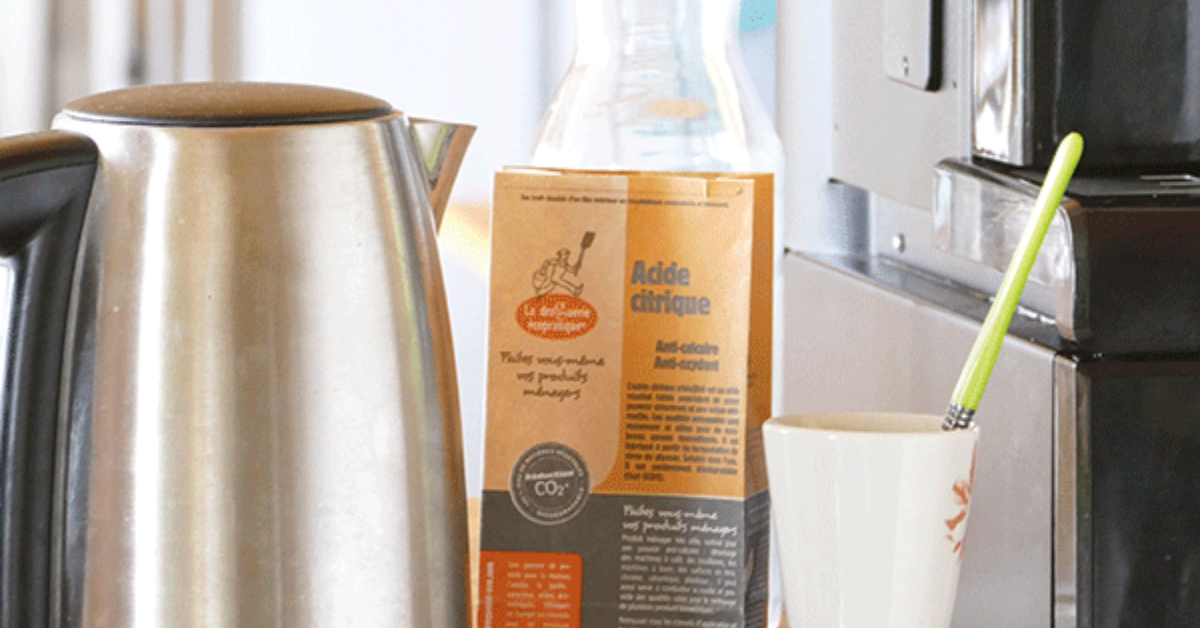 Descale your coffee maker naturally