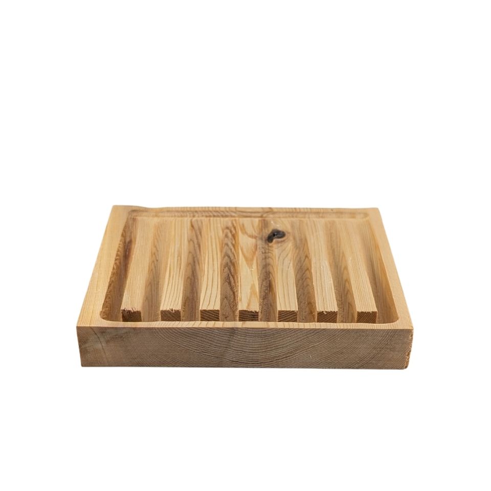 P-SAVON-DCOULÉ_Porte-savon-coulé-cèdre-cast-cedar-soap-dish-4 Porte-savon coulé en cèdre, signé Au Savon de Marseille